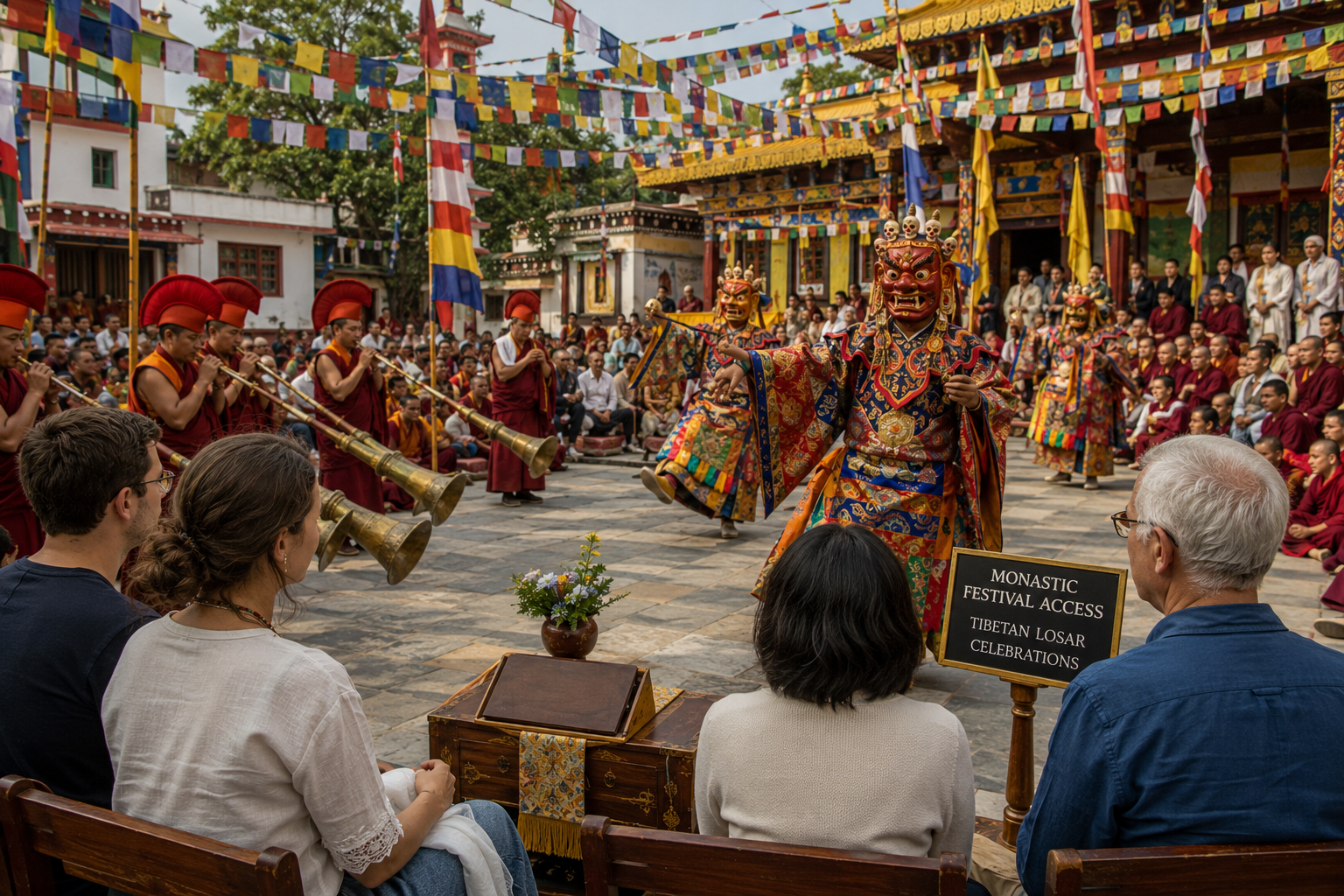 Monastic Festival Calendar Event Access