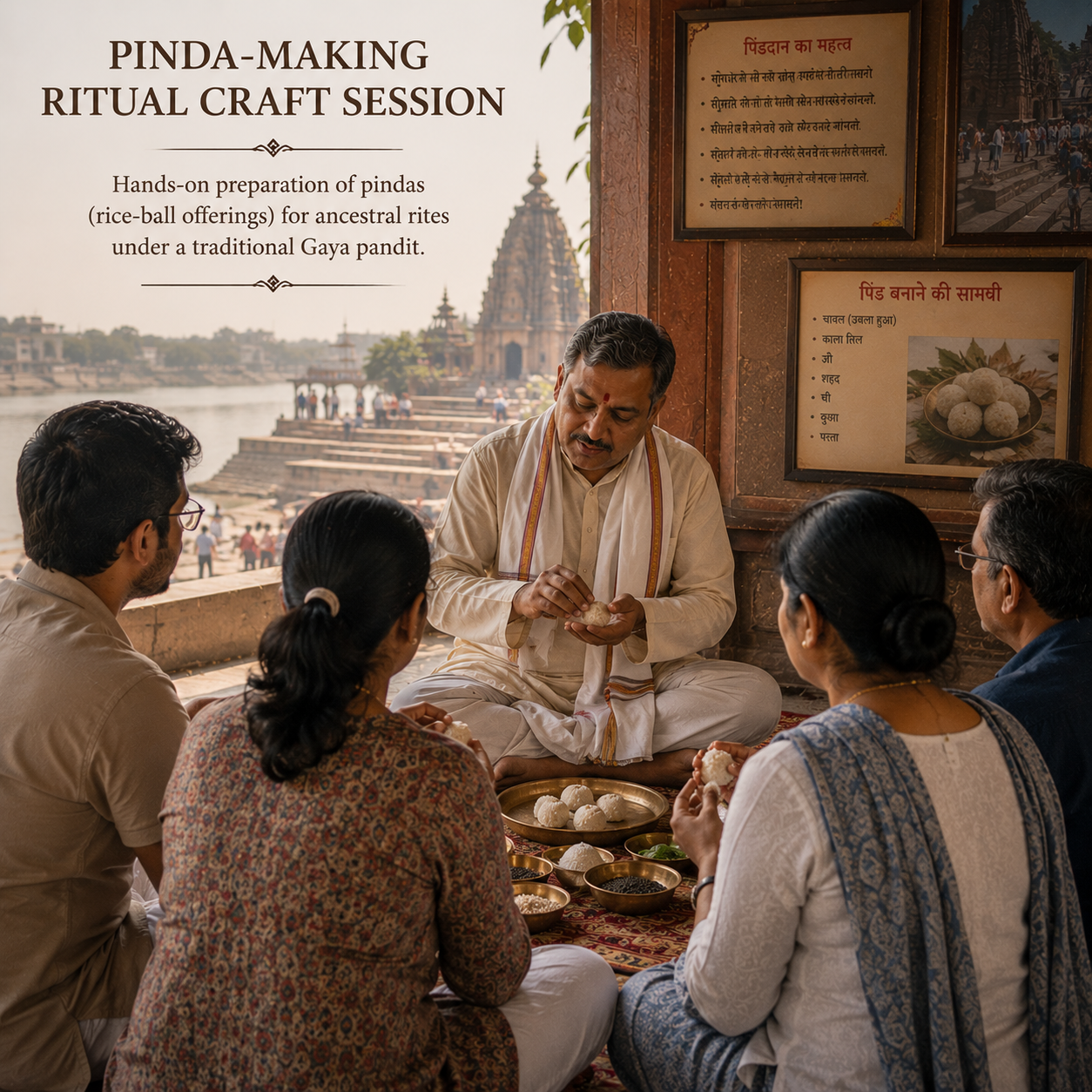 Pinda-Making Ritual Craft Session